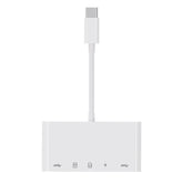 NK-1032TC 5 in 1 USB-C Male to SD / TF / 2xUSB / Type-C Female Adapter, NK1032TC